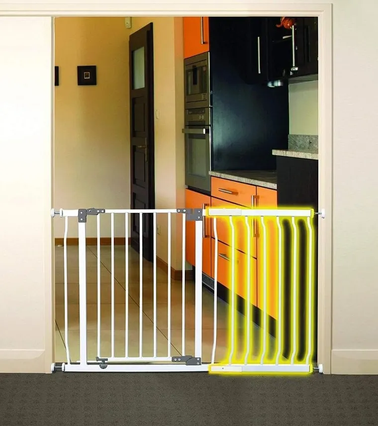 Dreambaby, Liberty, rozszerzenie bramki bezpieczeństwa, białe, 36 cm