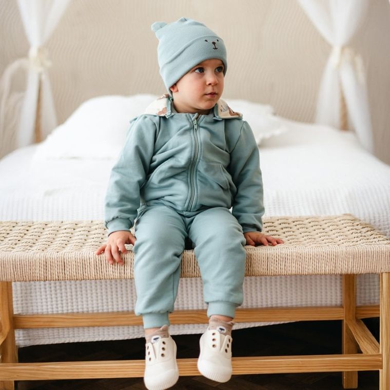 Dres chłopięcy, szałwiowy, Eevi