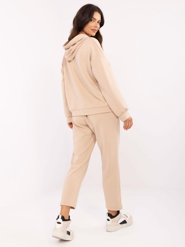 Dres damski, beżowy, Italy Moda
