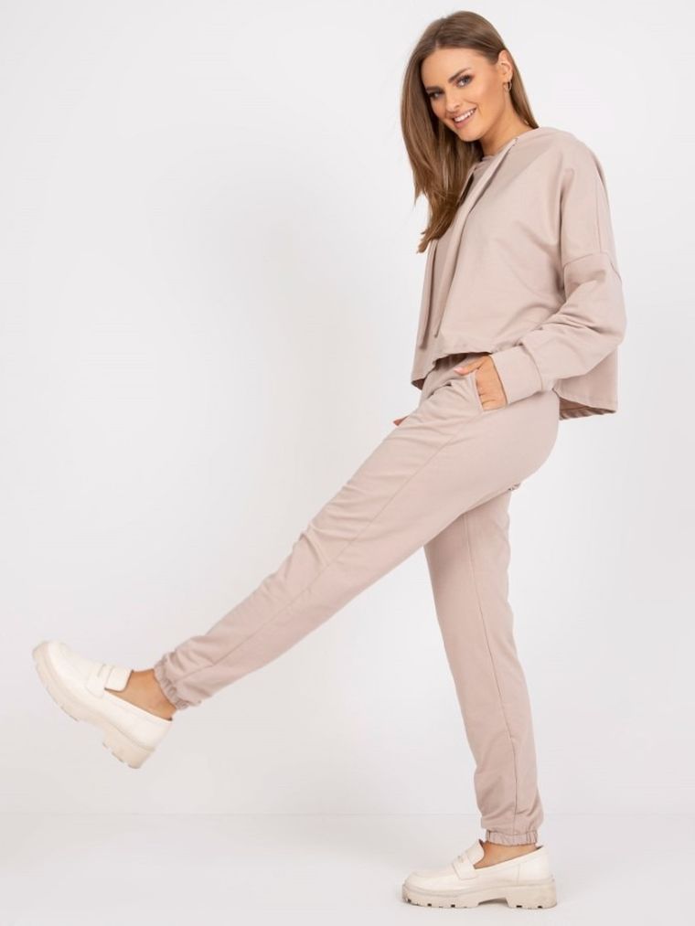 Dres damski, beżowy, Relevance