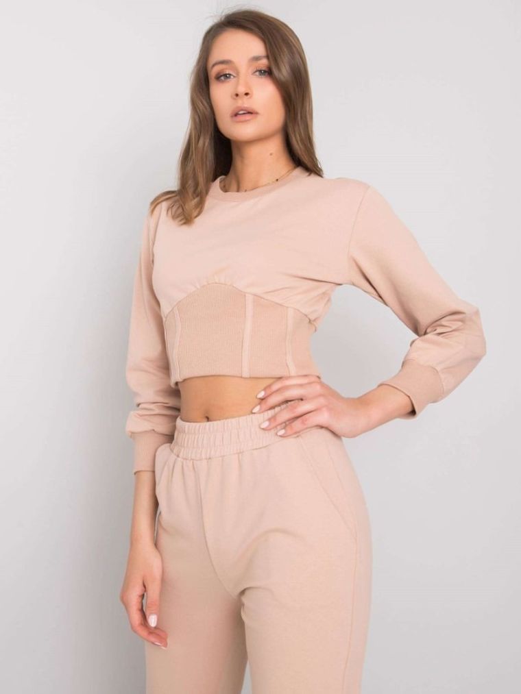 Dres damski, beżowy, Rue Paris