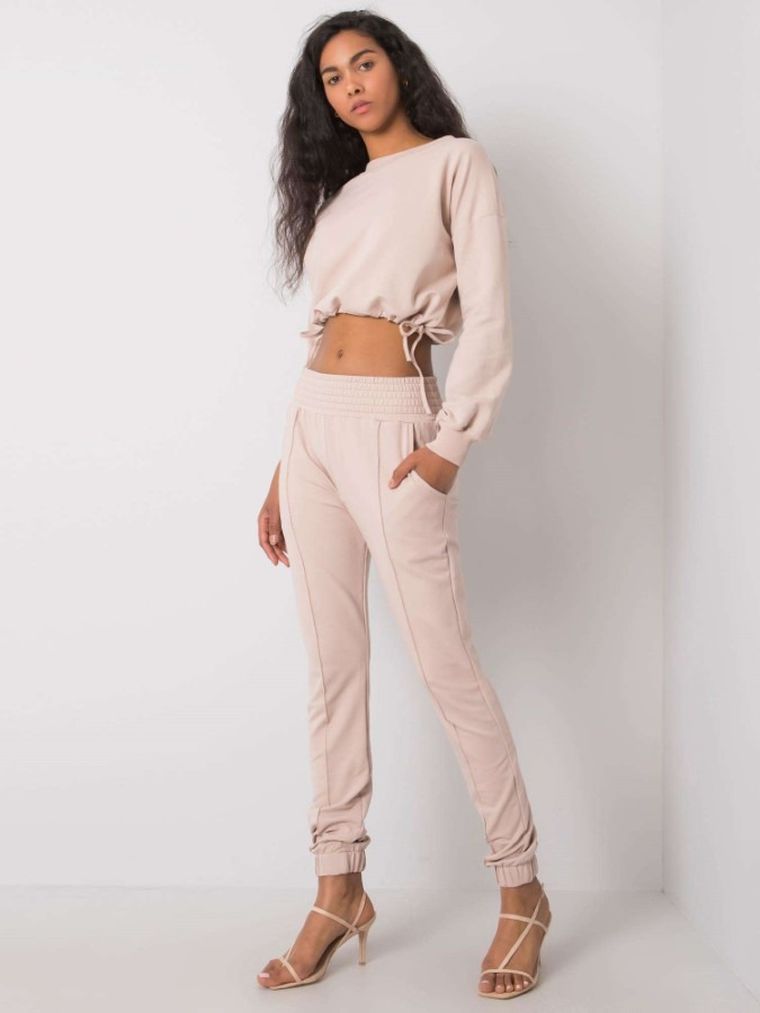 Dres damski, beżowy, Rue Paris