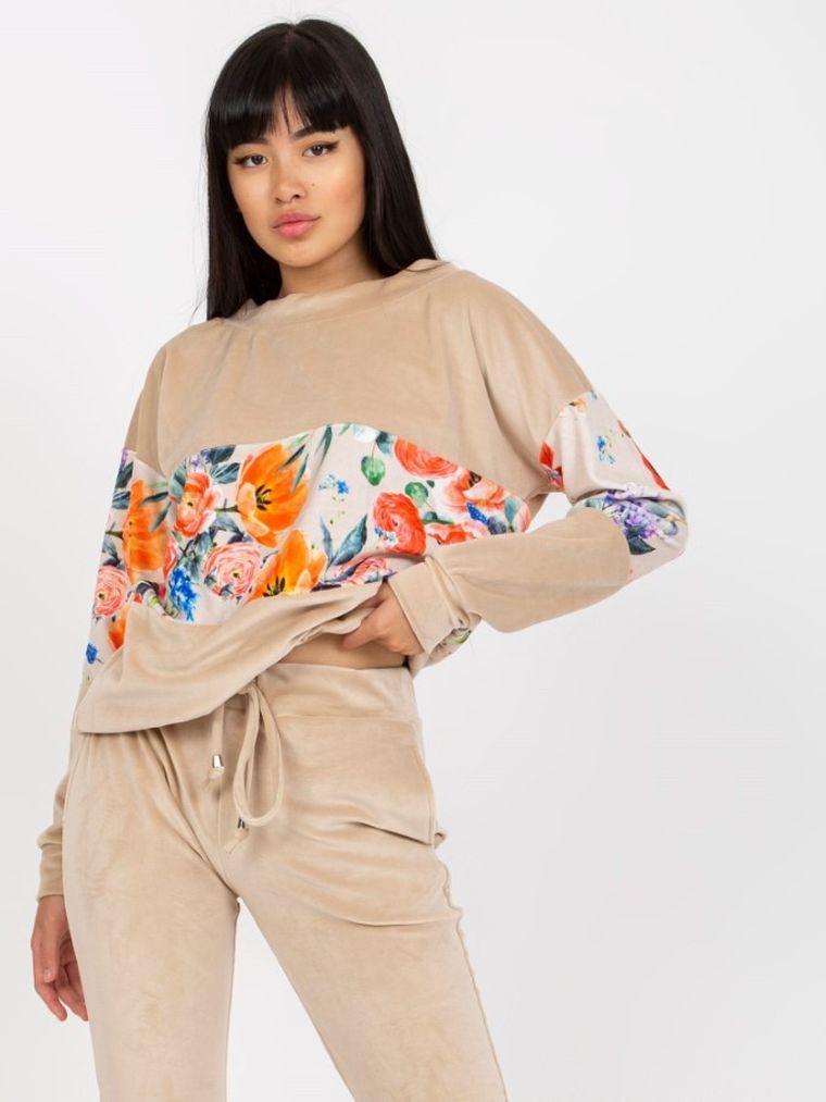 Dres damski, beżowy, Rue Paris