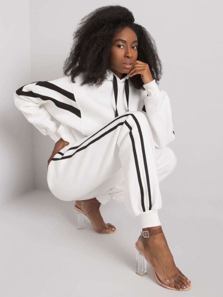 Dres damski, biały, Ex Moda