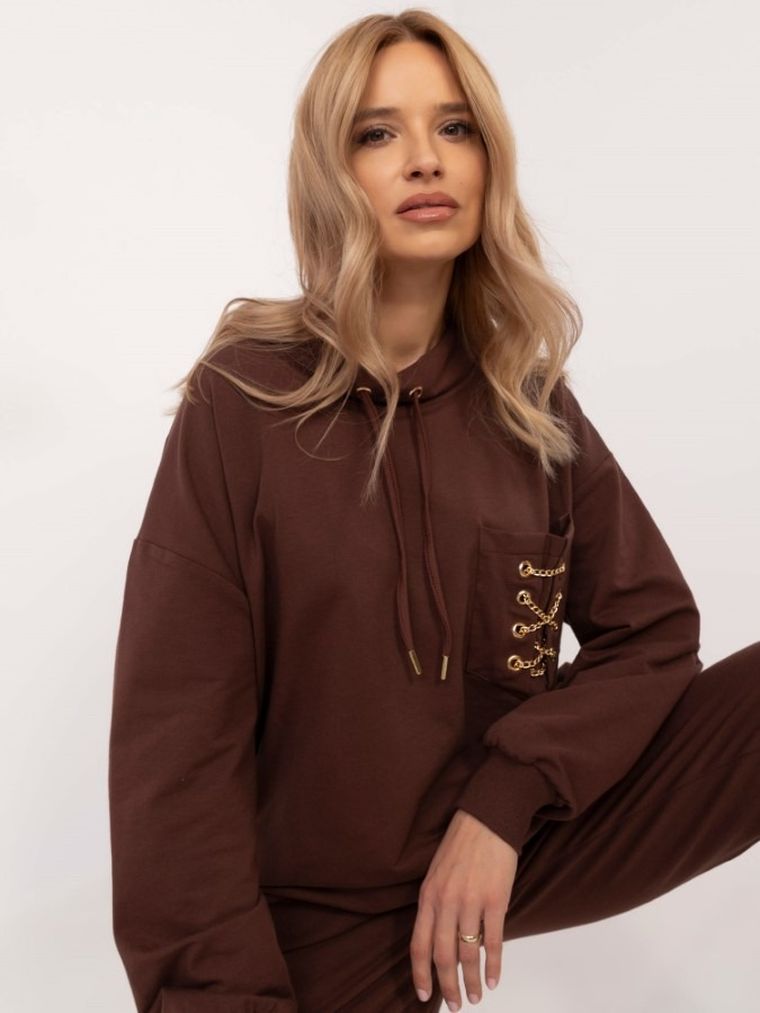 Dres damski, brązowy, Calimera