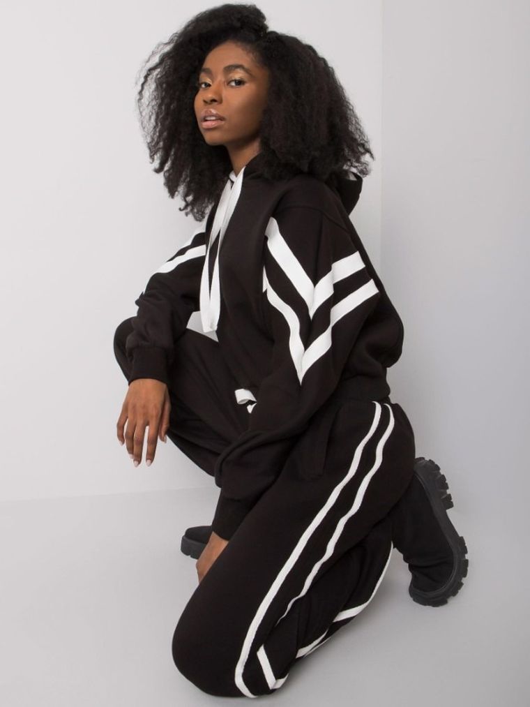 Dres damski, czarny, Ex Moda