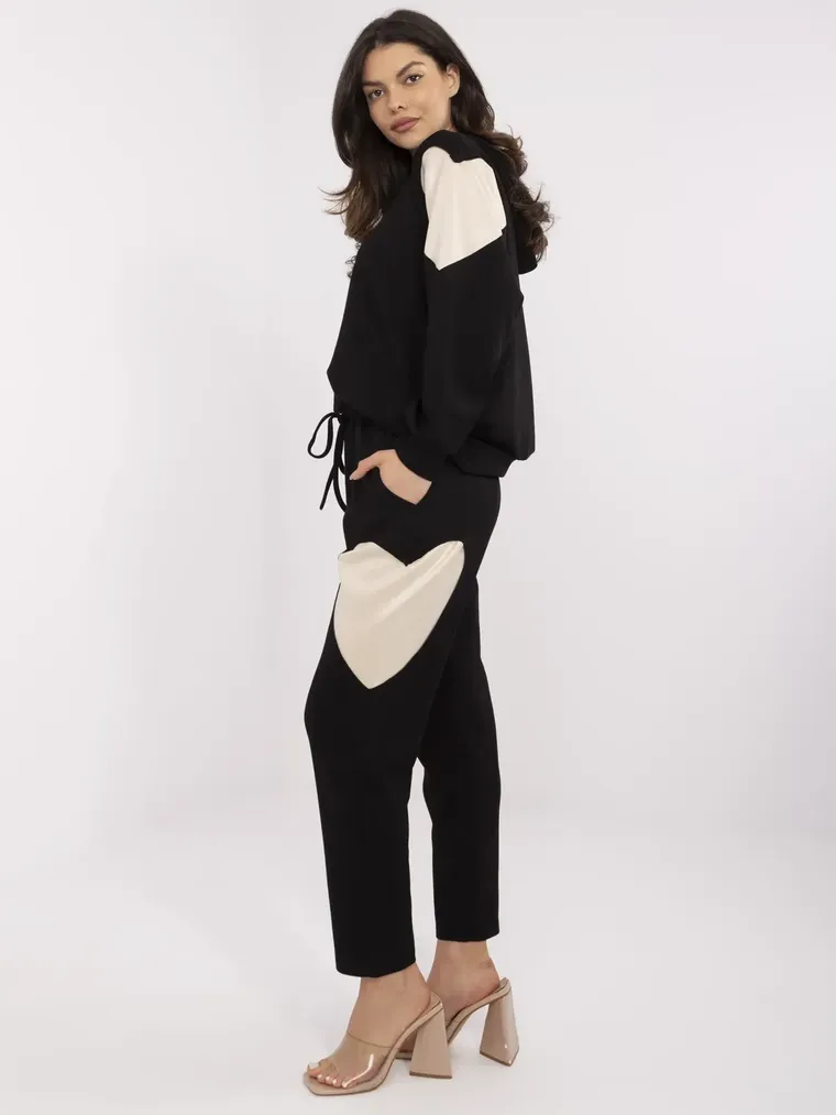Dres damski, czarny, Italy Moda