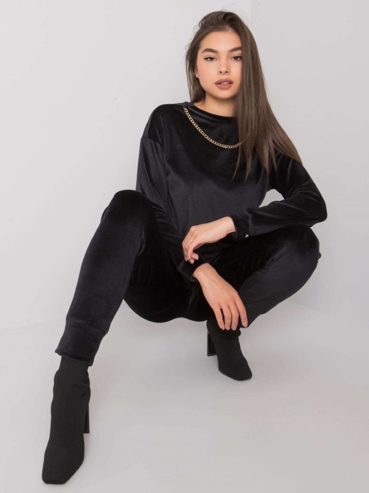 Dres damski, czarny, Lakerta