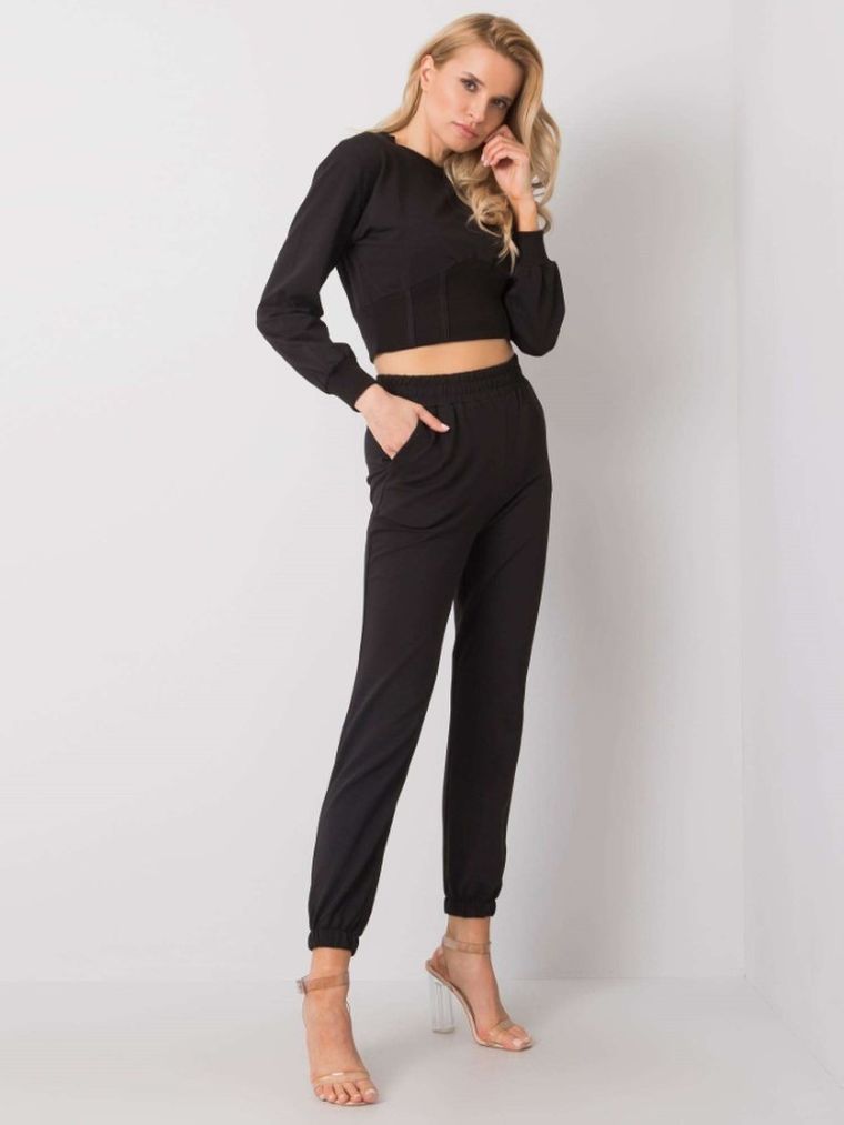 Dres damski, czarny, Rue Paris