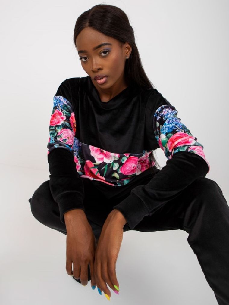 Dres damski, czarny, Rue Paris