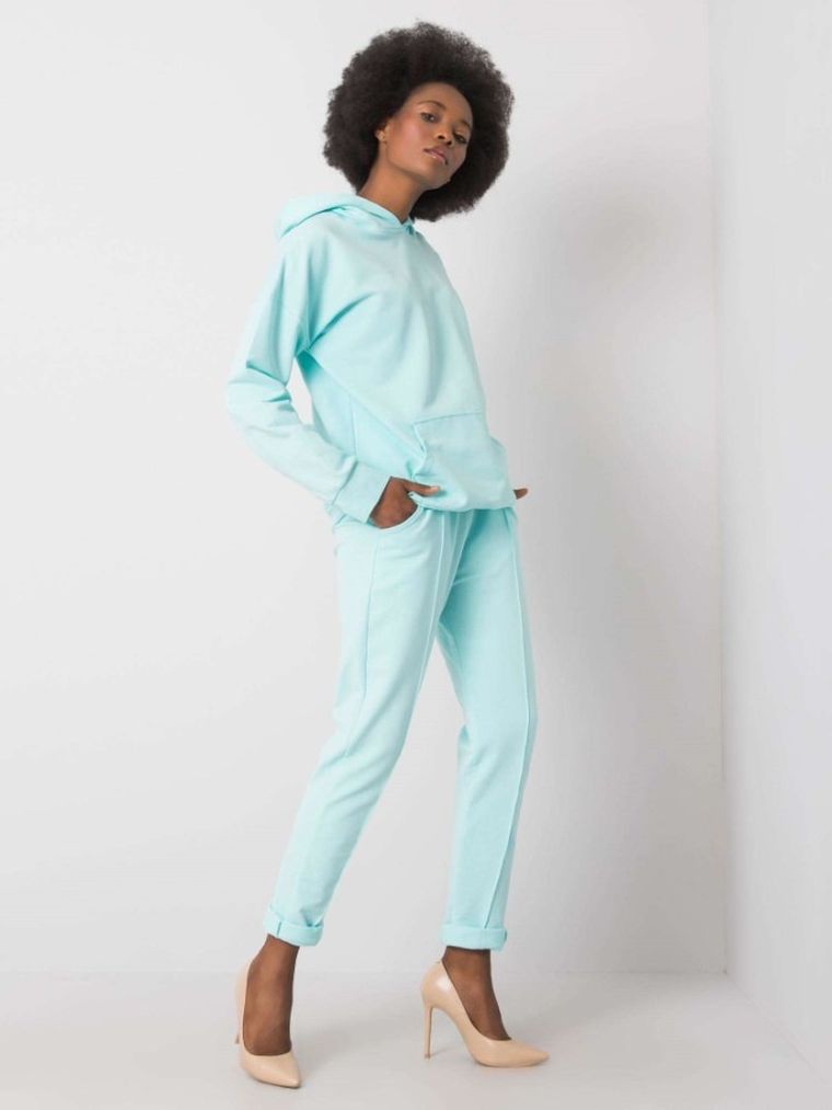 Dres damski, miętowy, Rue Paris