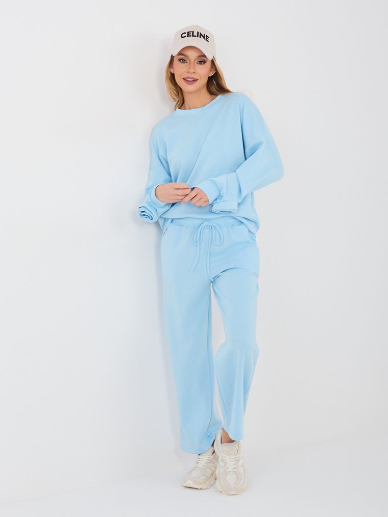 Dres damski, niebieski, Italy Moda