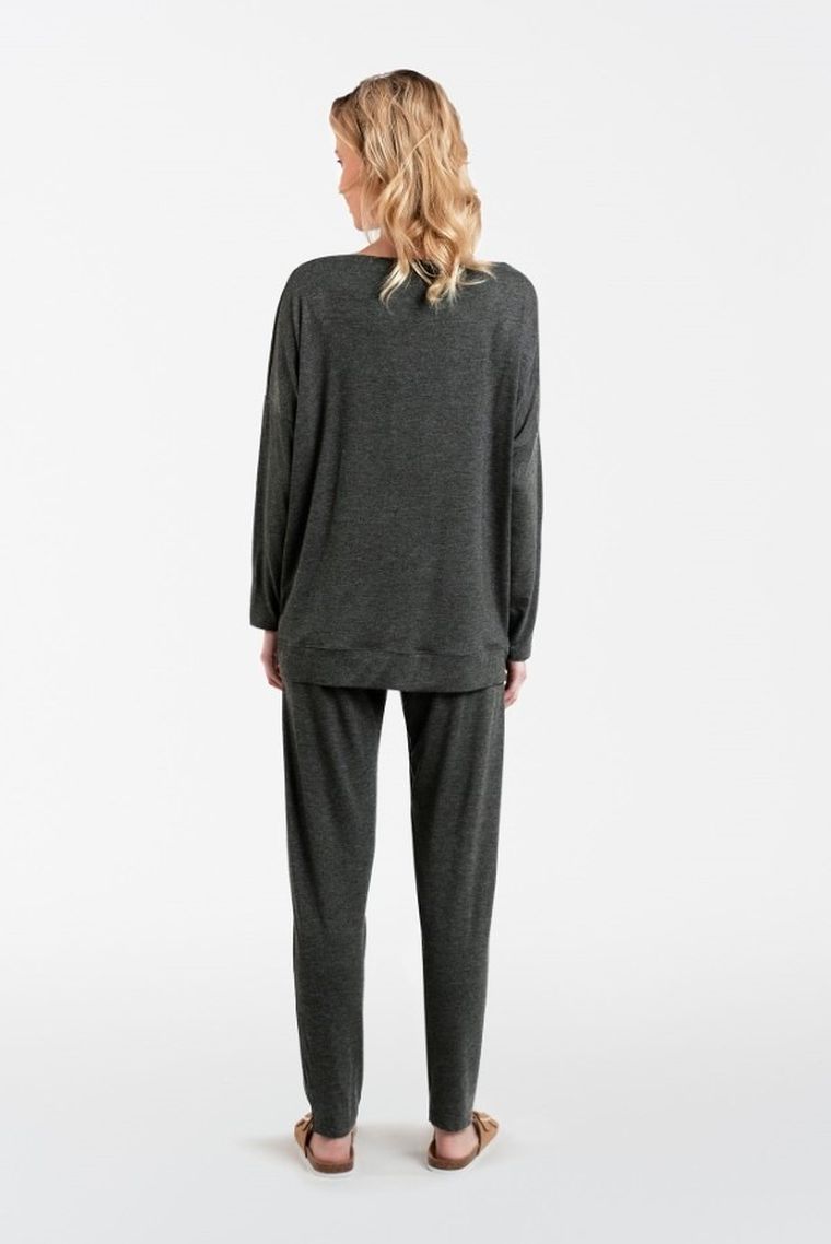 Dres damski, plus size, szary, Akord, Italian Fashion