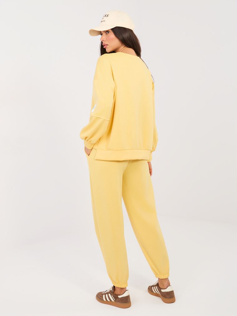 Dres damski, żółty, Italy Moda