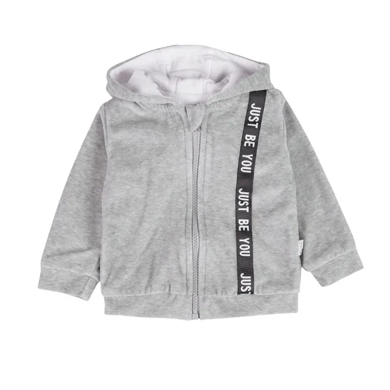 Dres dziecięcy, welurowy, szary, Tup Tup