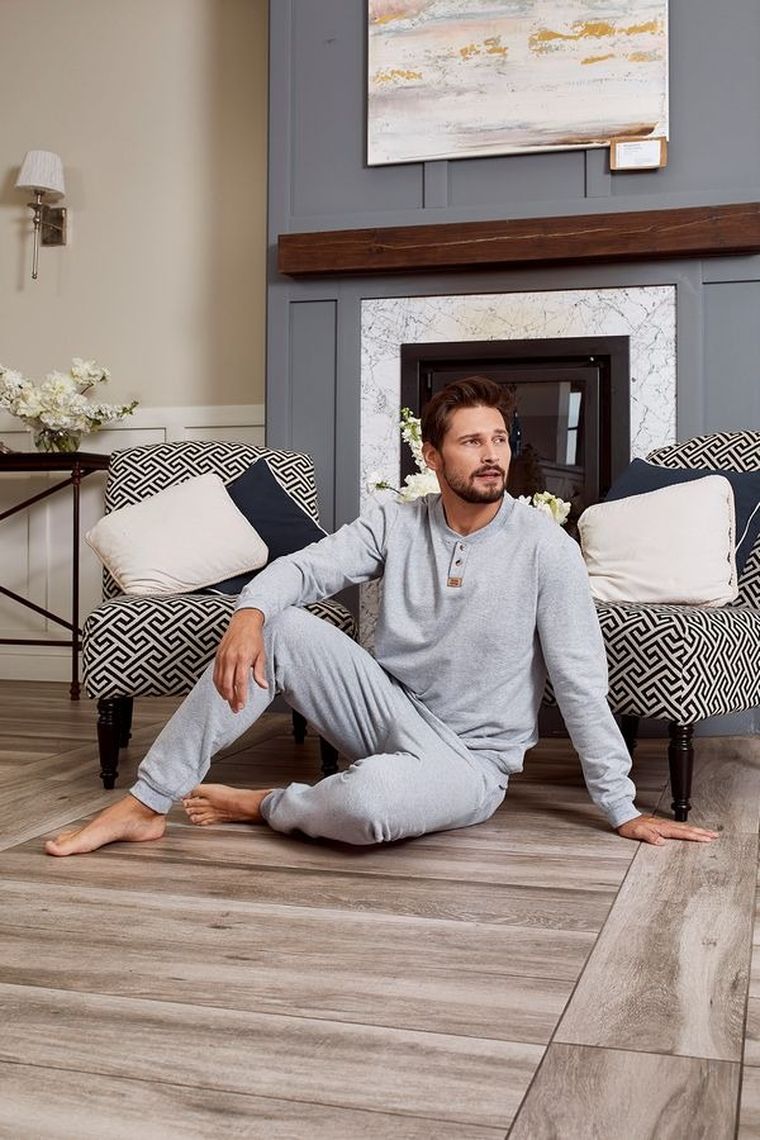 Dres męski, szary, Lider, Italian Fashion