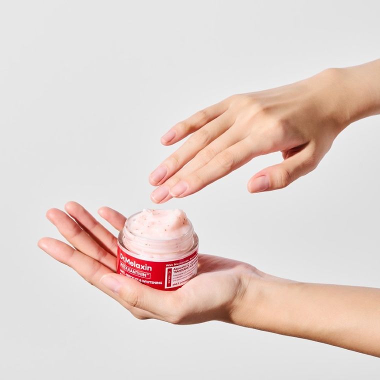 Dr.Melaxin, Astaxanthin Anti-Freckles & Whitening Capsule Cream, rozjaśniający krem odmładzający z astaksantyną, 50 ml