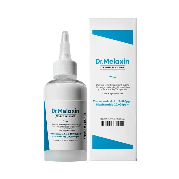 Dr.Melaxin, Tx-Peeling Toner, mleczny tonik złuszczający z kwasem traneksamowym, 150 ml