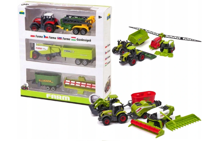 Dromader, zestaw maszyn rolniczych