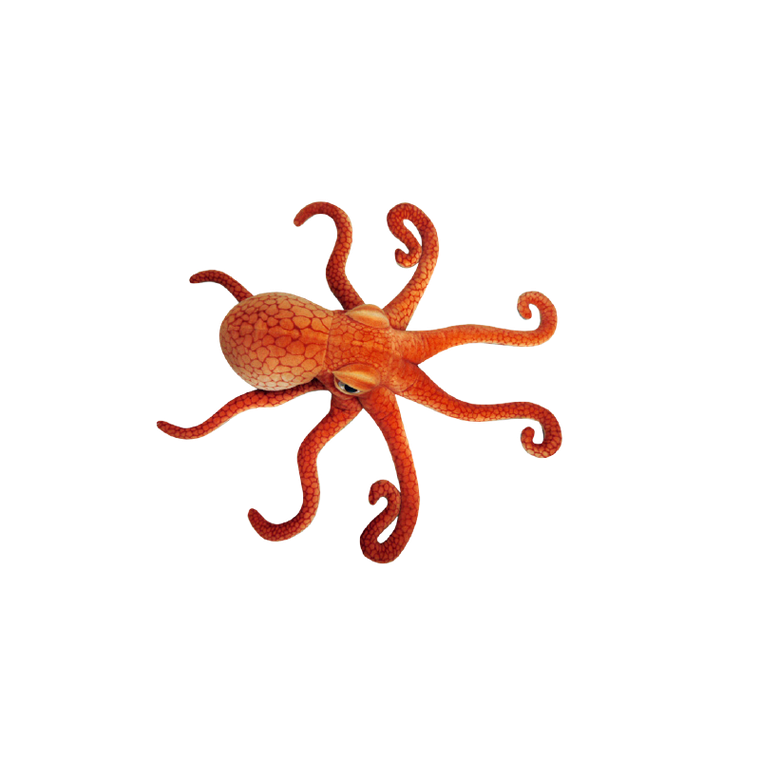 Dubi, Ośmiornica, maskotka, 47 cm