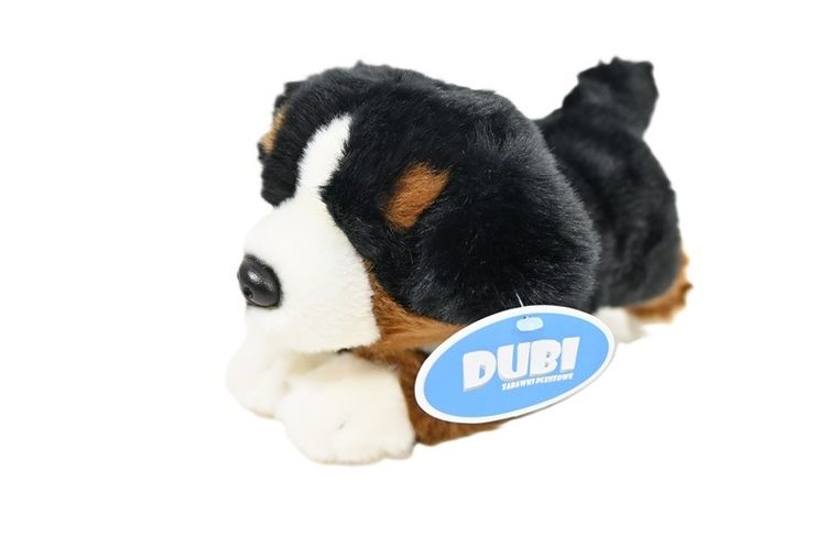 Dubi, Pies owczarek berneński, maskotka, 27 cm