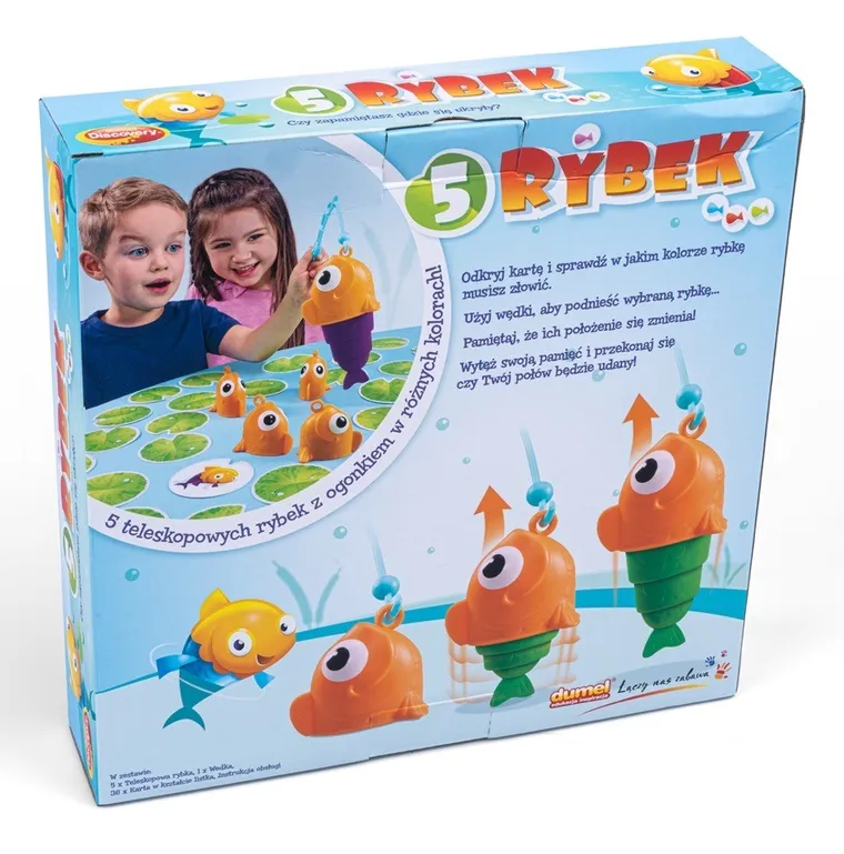 Dumel Discovery, 5 rybek, gra logiczna