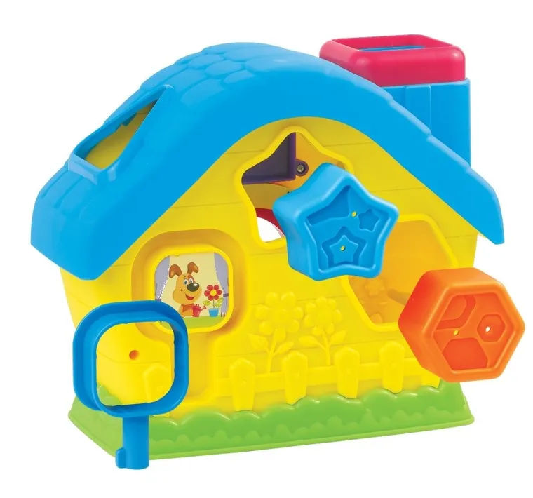 Dumel Discovery, Domek, sorter kształtów, zabawka niemowlęca