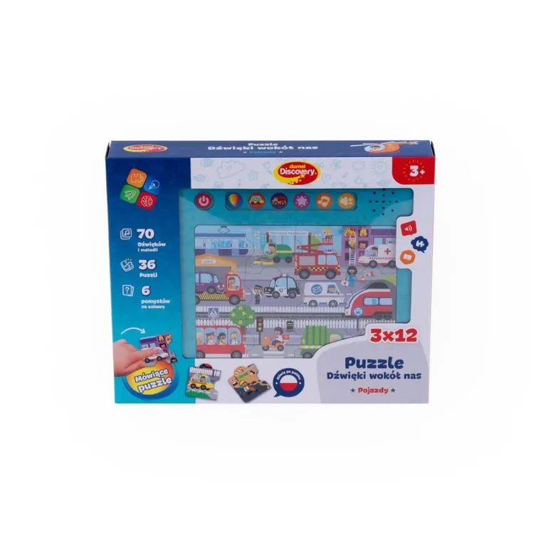 Dumel Discovery, Dźwięki Wokół Nas, Pojazdy, puzzle