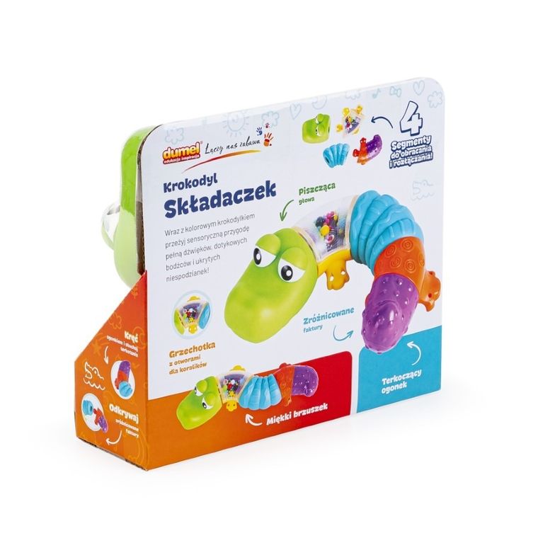 Dumel Discovery, Krokodyl składaczek, zabawka interaktywna