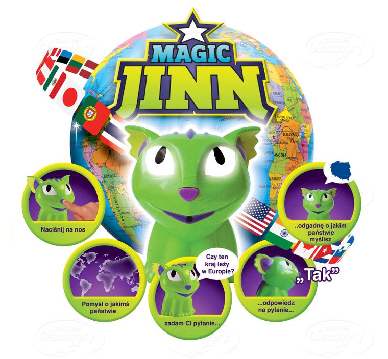 Dumel Discovery, Magic Jinn Państwa, zabawka interaktywna, 60327