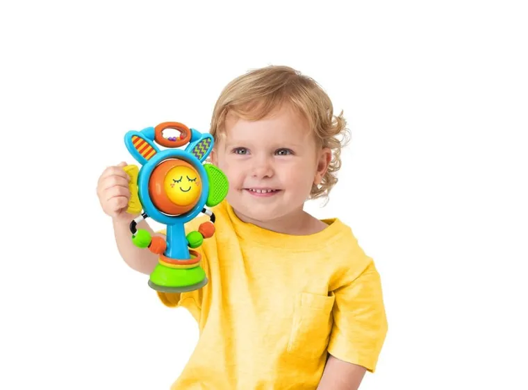 Dumel Discovery, słoneczko na przyssawce, zabawka interaktywna