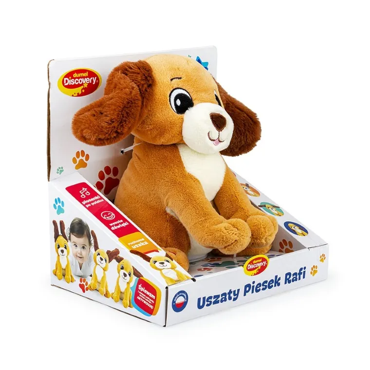 Dumel Discovery, Uszaty Piesek Rafi, maskotka interaktywna