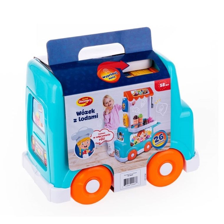 Dumel Discovery, Wózek z lodami, zestaw do odgrywania ról