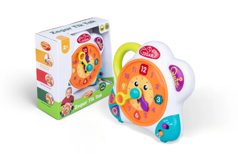 Dumel Discovery, Zegar Tik Tak, zabawka edukacyjna