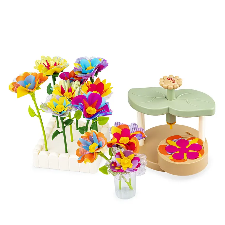 Dumel, Fabryka Radości, Kolorowe kwiaty, zestaw kreatywny do tworzenia kwiatów