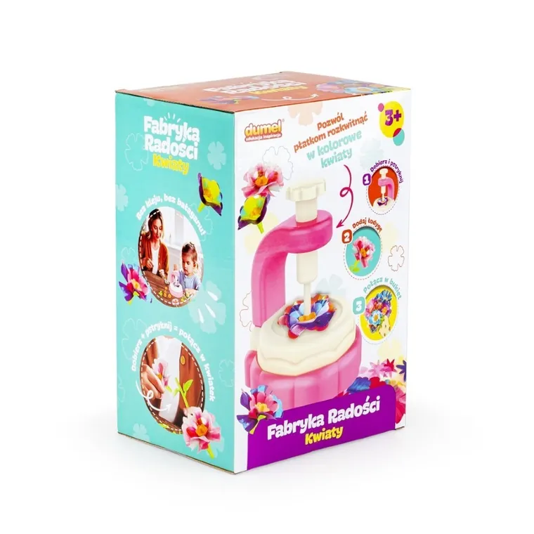 Dumel, Fabryka Radości, Kwiaty, zestaw kreatywny do tworzenia kwiatów