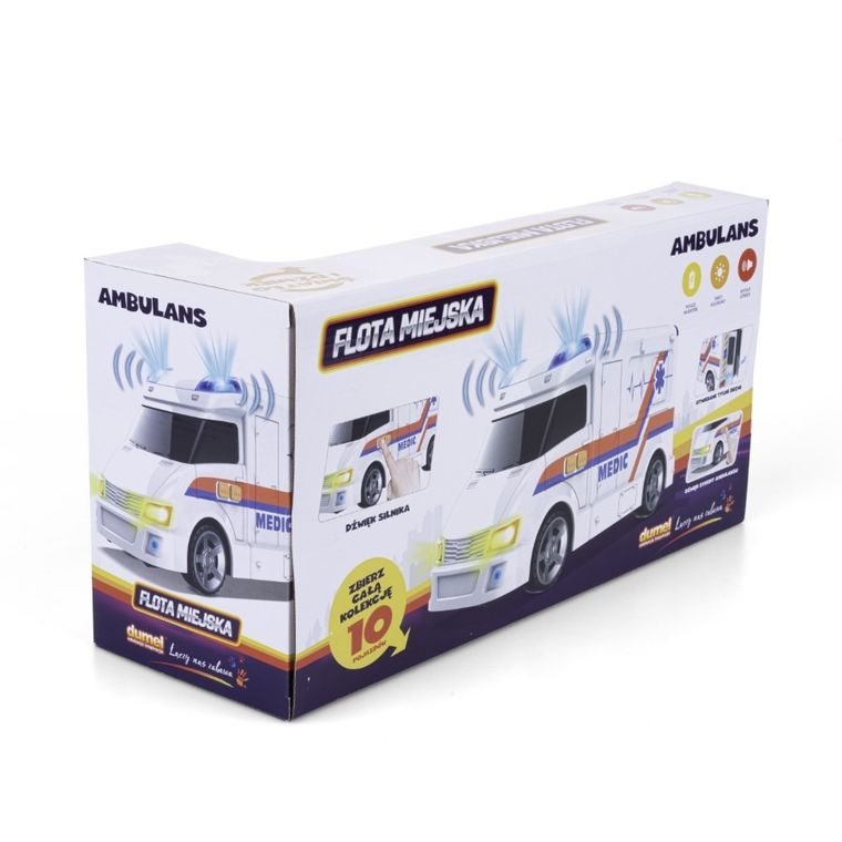 Dumel, Flota Miejska, Ambulans, pojazd ratunkowy