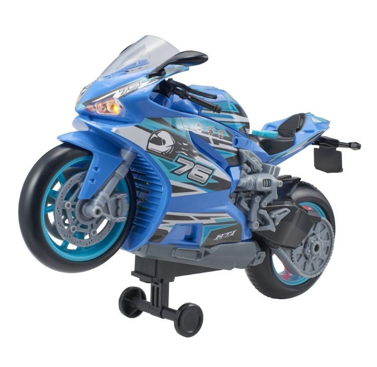 Dumel, Flota Miejska, motocykl sportowy, niebieski