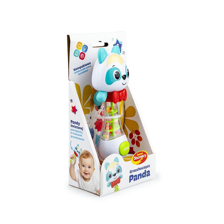 Dumel, Panda, grzechotka z gryzakiem
