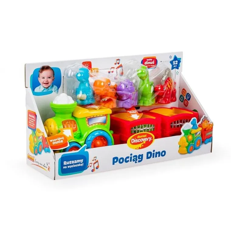 Dumel, pociąg, dino