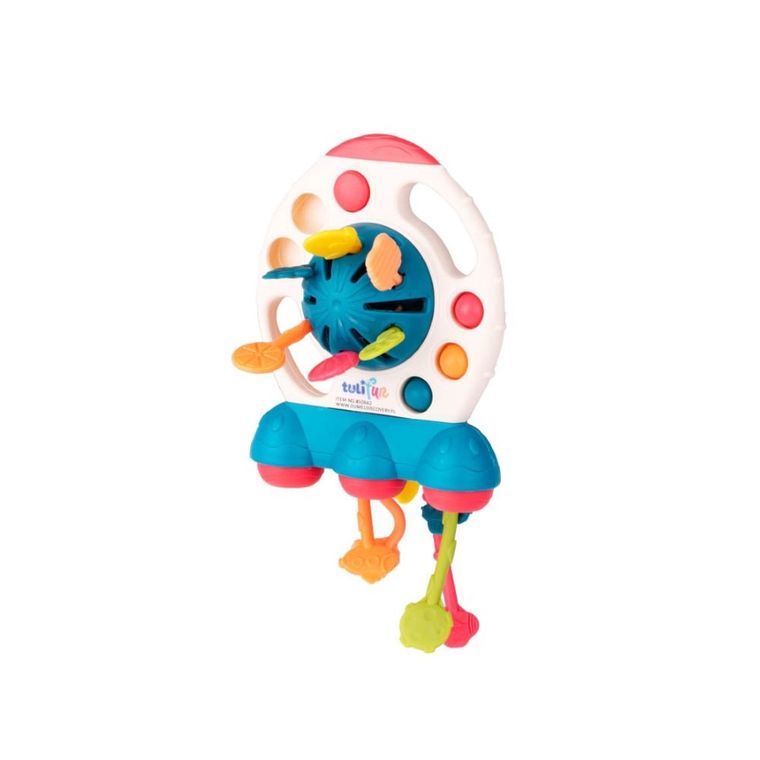 Dumel, Rakieta, Kolorowe Linki, przeciąganiec, zabawka sensoryczna