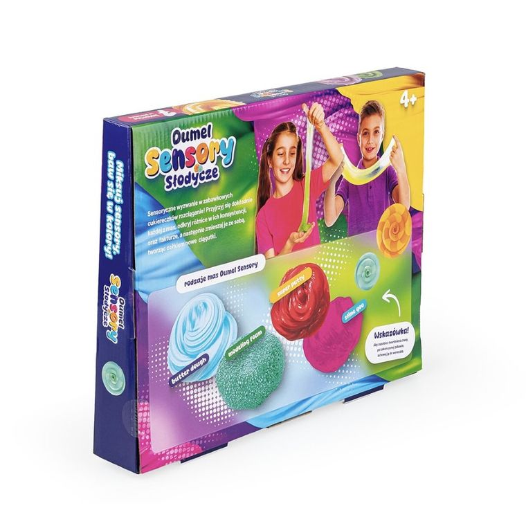 Dumel, Sensory, Słodycze, zestaw mas plastycznych