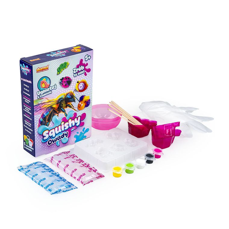 Dumel, Squishy, Owady, zestaw kreatywny