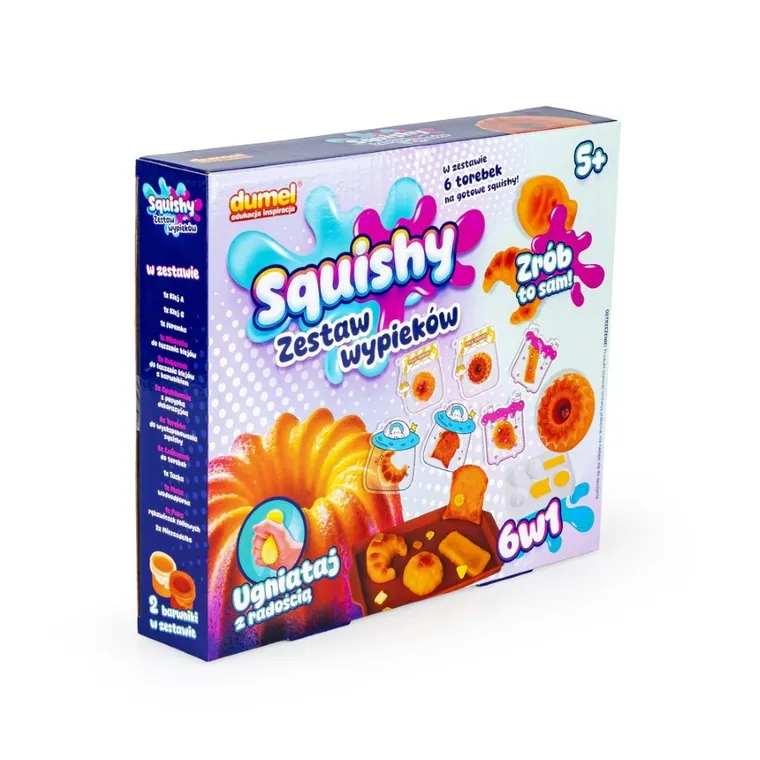 Dumel, Squishy, Zestaw wypieków, zestaw kreatywny