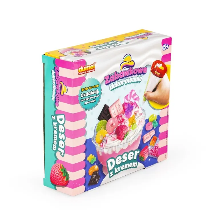Dumel, Zabawkowe dekorowanie, Deser z kremem, zestaw kreatywny