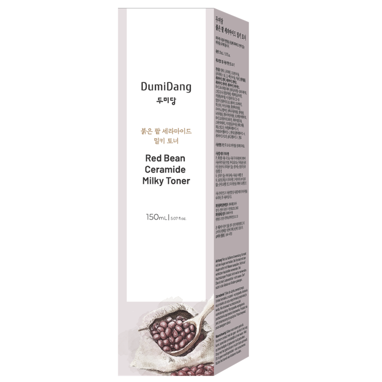 Dumidang, Red Bean Ceramide, mleczny tonik do twarzy z ceramidami, 150 ml