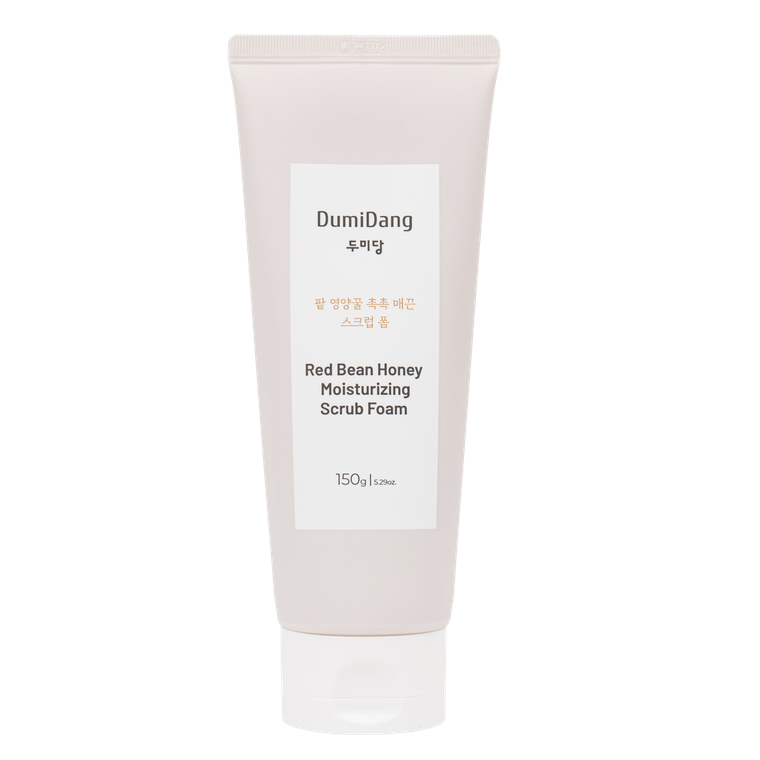 Dumidang, Red Bean Honey Moisturizing, peeling-pianka nawilżająco-rozświetlający do ciała, 150 g