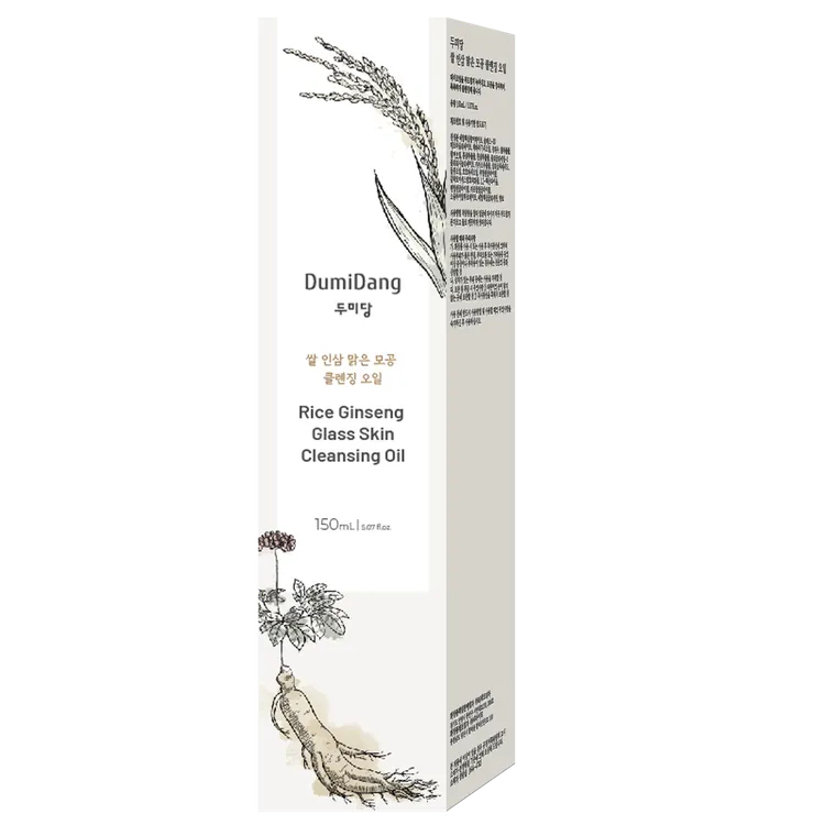 Dumidang, Rice Ginseng Glass Skin, olejek do demakijażu, 150 ml