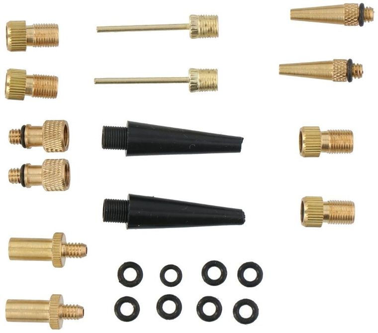 Dunlop, adapter do pompek, 14 szt.