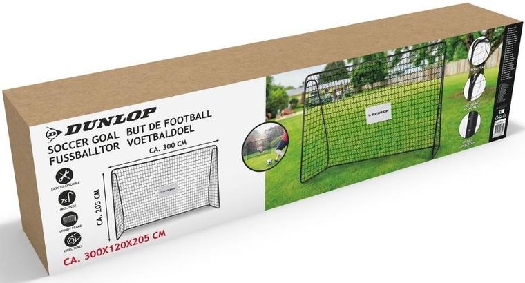 Dunlop, bramka do piłki nożnej, 300 cm